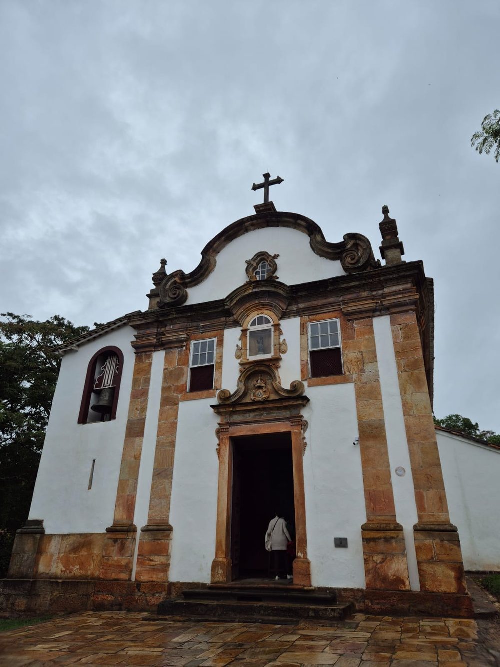 Igreja colonial do centro histórico de Tiradentes