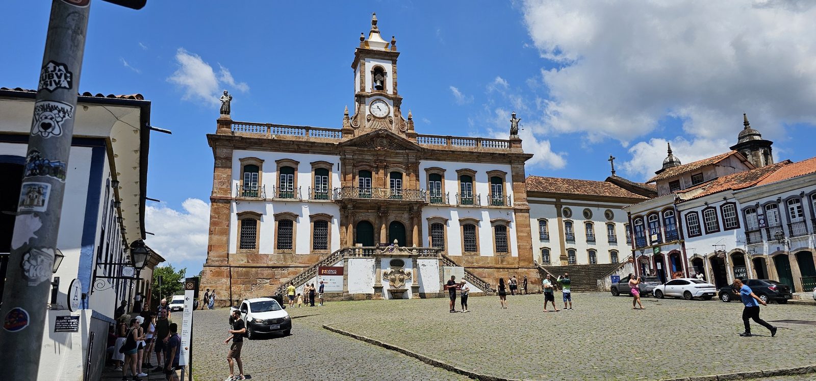 Museu da Inconfidência na Praça Tiradentes, em Ouro Preto